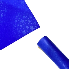 LONITA NAPA ESTRELA FOSCA - AZUL ROYAL - 25X40CM - 1 FOLHA