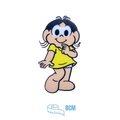 APLIQUE MAGALI CORPO ACRILICO ADL IMPRESSO - TURMA DA MONICA - 8CM - 1 UNIDADE - comprar online
