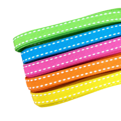 KIT FITA PESPONTADA YAMA CORES FORTES VERÃO - 10MM - 10 METROS