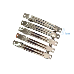 PRESILHA PRATA - 1CM - 5 UNIDADES