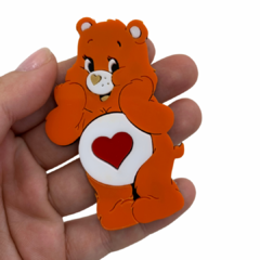 APLIQUE URSINHOS CARINHOSOS - ANIMADINHO - LARANJA - 7,5CM - 1 UNIDADE - comprar online