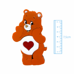 APLIQUE URSINHOS CARINHOSOS - ANIMADINHO - LARANJA - 7,5CM - 1 UNIDADE