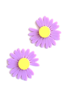 APLIQUE MARGARIDA LILÁS - 2 UNIDADES - comprar online