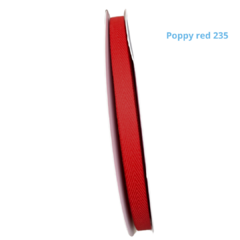 FITA TWILL LISA YAMA - COR 235 POPPY RED - 10MM - 2 METROS