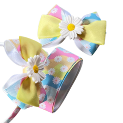 APLIQUE MARGARIDA EMBORRACHADO - 4CM - 4 UNIDADES - comprar online