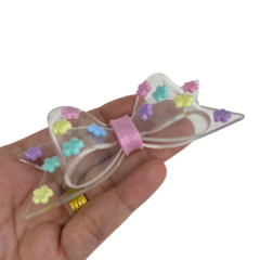 LAÇO FLOR CANDY ACRILICO ADL - 9CM - 1 UNIDADE - comprar online