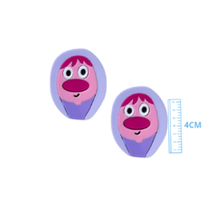 APLIQUE DIVERTIDAMENTE VERGONHA ACRILICO ADL - 4CM - 1 UNIDADE - comprar online