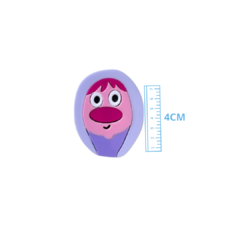APLIQUE DIVERTIDAMENTE VERGONHA ACRILICO ADL - 4CM - 1 UNIDADE