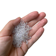 PÉROLA COM FURO BOLHA DE SABÃO - 4MM - 20 GRAMAS - comprar online