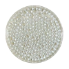 PÉROLA COM FURO BRANCA - 6MM - 20 GRAMAS