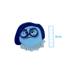 APLIQUE DIVERTIDAMENTE TRISTEZA ARCO ACRILICO ADL - 6CM - 1 UNIDADE
