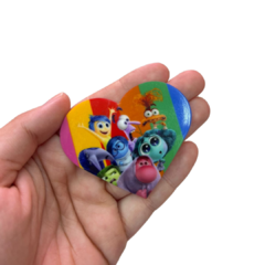 APLIQUE CORAÇÃO DIVERTIDAMENTE ACRILICO ADL - 6CM - 1 UNIDADE - comprar online