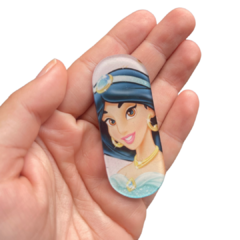 CLIP PLACAS PRINCESAS 3D - JASMINE - 6,5CM - 1 UNIDADE - comprar online