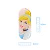 CLIP PLACAS PRINCESAS 3D - CINDERELA - 6,5CM - 1 UNIDADE
