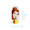 CLIP PLACAS PRINCESAS 3D - BELA - 6,5CM - 1 UNIDADE