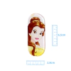 CLIP PLACAS PRINCESAS 3D - BELA - 6,5CM - 1 UNIDADE