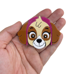 APLIQUE SKYE ACRÍLICO ADL - PATRULHA CANINA - 5CM - 1 UNIDADE - comprar online