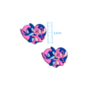 APLIQUE CORAÇÃO STITCH E ANGEL EMBORRACHADO - 3,5CM - 2 UNIDADES