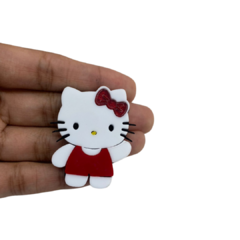 APLIQUE HELLO KITTY VERMELHA P ACRÍLICO ADL - 4CM - 1 UNIDADE - comprar online