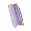 FITA ORGANZA BORDA PEROLA - LILÁS - 38MM - 1 METRO