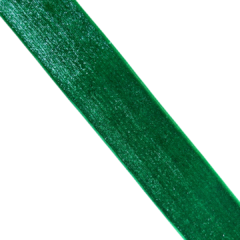 FITA VELUDO GLITTER - VERDE - 38MM - 1 METRO - comprar online