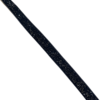 FITA VELUDO GLITTER - PRETA - 10MM - 1 METRO