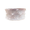 FITA POMPOM CANDY STRASS - BRANCO - 38MM - 1 METRO