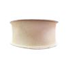 FITA VOIL GLOSSY - OFF WHITE - 38MM - 1 METRO