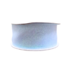 FITA VOIL GLOSSY - AZUL BEBÊ - 38MM - 1 METRO