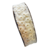 FITA ORGANZA BORDADA MARGARIDA - OFF WHITE - 38MM - 1 METRO