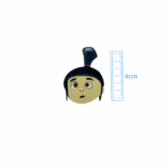 APLIQUE AGNES MINIONS PARA LAÇO ACRILICO ADL - 4CM - 1 UNIDADE