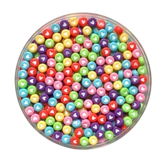 MIÇANGA PULSEIRA BOLA CORAÇÃO COLORIDO 2 - 20 GRAMAS
