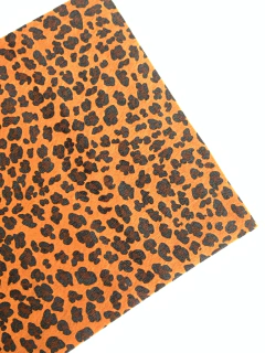 LONITA ANIMAL PRINT - ONÇA - PÊLO CAMEL - 25X40 - 1 FOLHA - comprar online