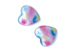 APLIQUE CORAÇÃO TIE DYE CANDY - 2UN