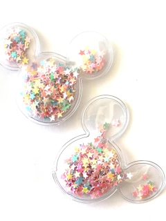 APLIQUE MICKEY TRANSPARENTE CANDY ESTRELINHA- 2 UNIDADES - comprar online