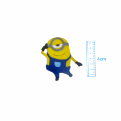 APLIQUE MINIONS PARA LAÇO ACRILICO ADL - 4CM - 1 UNIDADE
