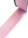FITA CETIM GLITTER ROSA - 38MM - 3M