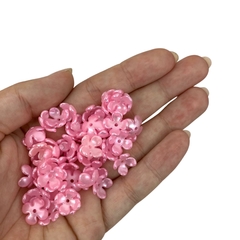 FLOR ARAMADO ROSA BEBÊ PEROLADA - 10MM - 10 GRAMAS - comprar online