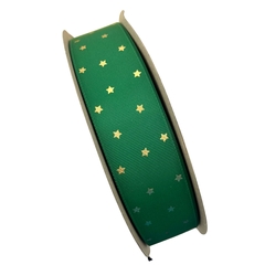 FITA YAMA ESTRELA FOREST GREEN - COR 587 - 38MM - 1 METRO