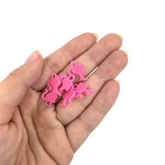 PINGENTE BARBIE ACRÍLICO ADL - 1,5CM - 6 UNIDADES