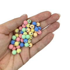 MIÇANGA BOLA EMBORRACHADA COLORIDA - 8MM - 20 GRAMAS - comprar online