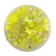 MIX PULSEIRA AMARELO - TAMANHOS DIVERSOS - 20 GRAMAS