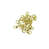 MINI FECHO LAGOSTA DOURADO - 10 UNIDADES
