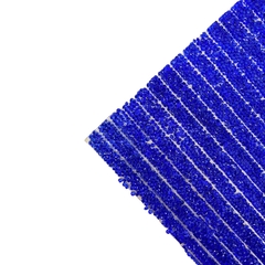 MANTA STRASS AZUL ROYAL 2 - 2 FILEIRAS - 1CM