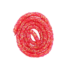 TUBO DE STRASS - VERMELHO MELANCIA - 50CM