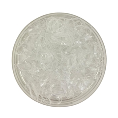 LIGA SILICONE TRANSPARENTE - 100 UNIDADES