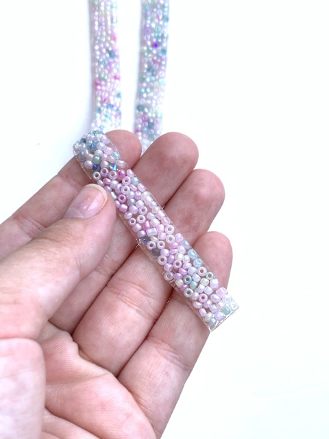 MANTA STRASS CANDY - 2 FILEIRAS - 1CM