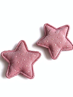 APLIQUE ESTRELA JEANS VINHO  - 2 UNIDADES - comprar online