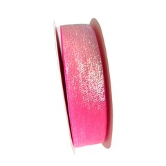FITA LUREX ROSA NEON - 38MM - 2 METROS
