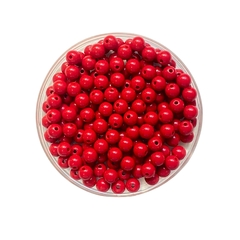 MIÇANGA PULSEIRA BOLA MARSALA - 8MM - 20 GRAMAS